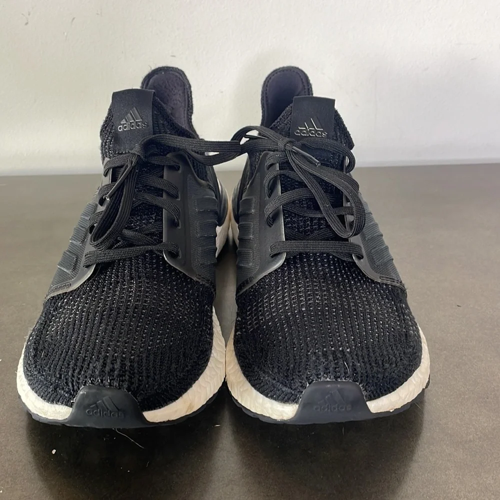 Adidas Womens ULTRABOOST 19 ‘Core Black’ size 10 #G54014 - Picture 4 of 10